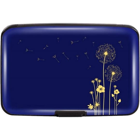 Mini Credit Card Holder, RFID Blocking Slim Hard Card Case ID Case Travel Wallet - Picture 3 of 7